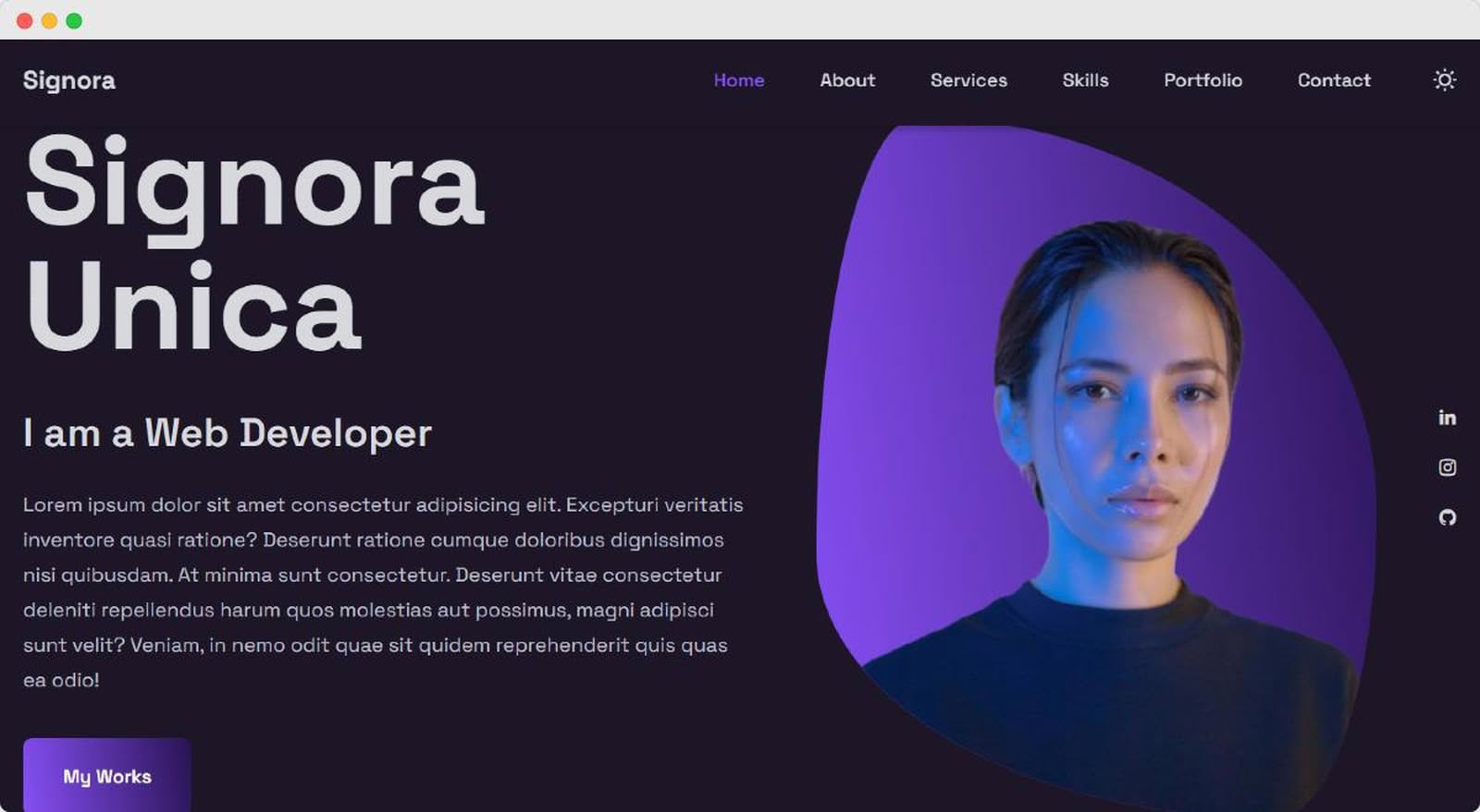portfolio project's zulal